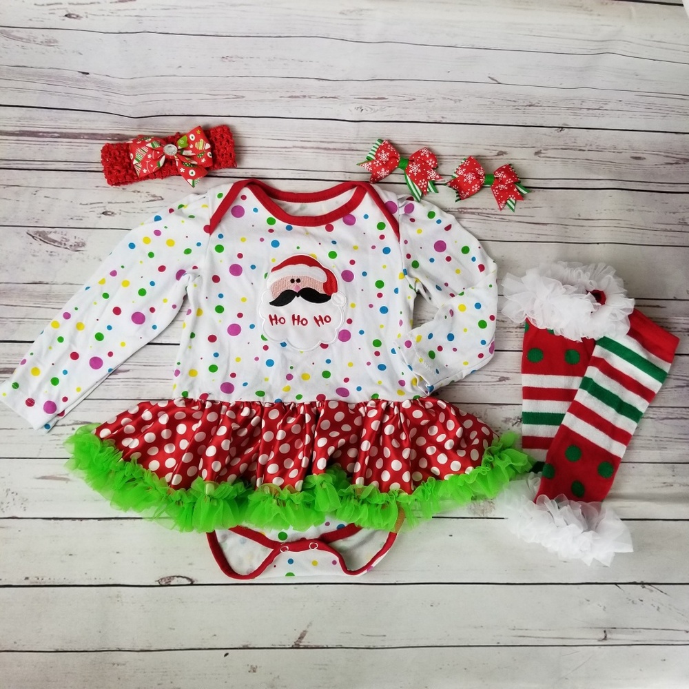 BabyGirl Christmas Outfit